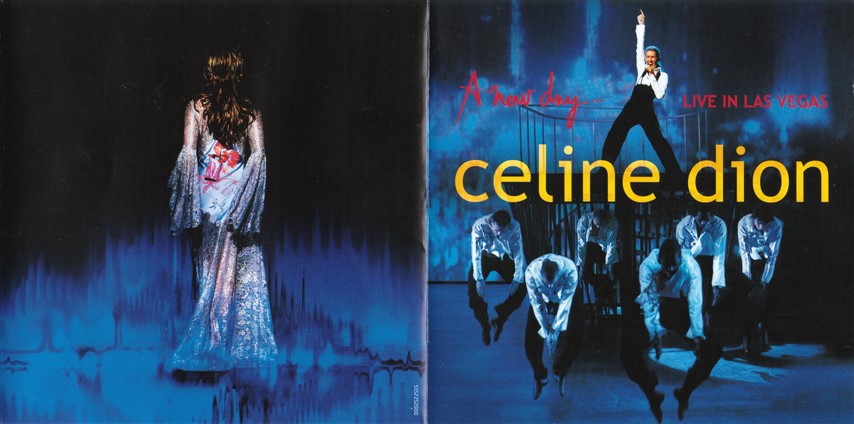 Celine Dion  A New Day... Live In Las Vegas : Front + Inlay